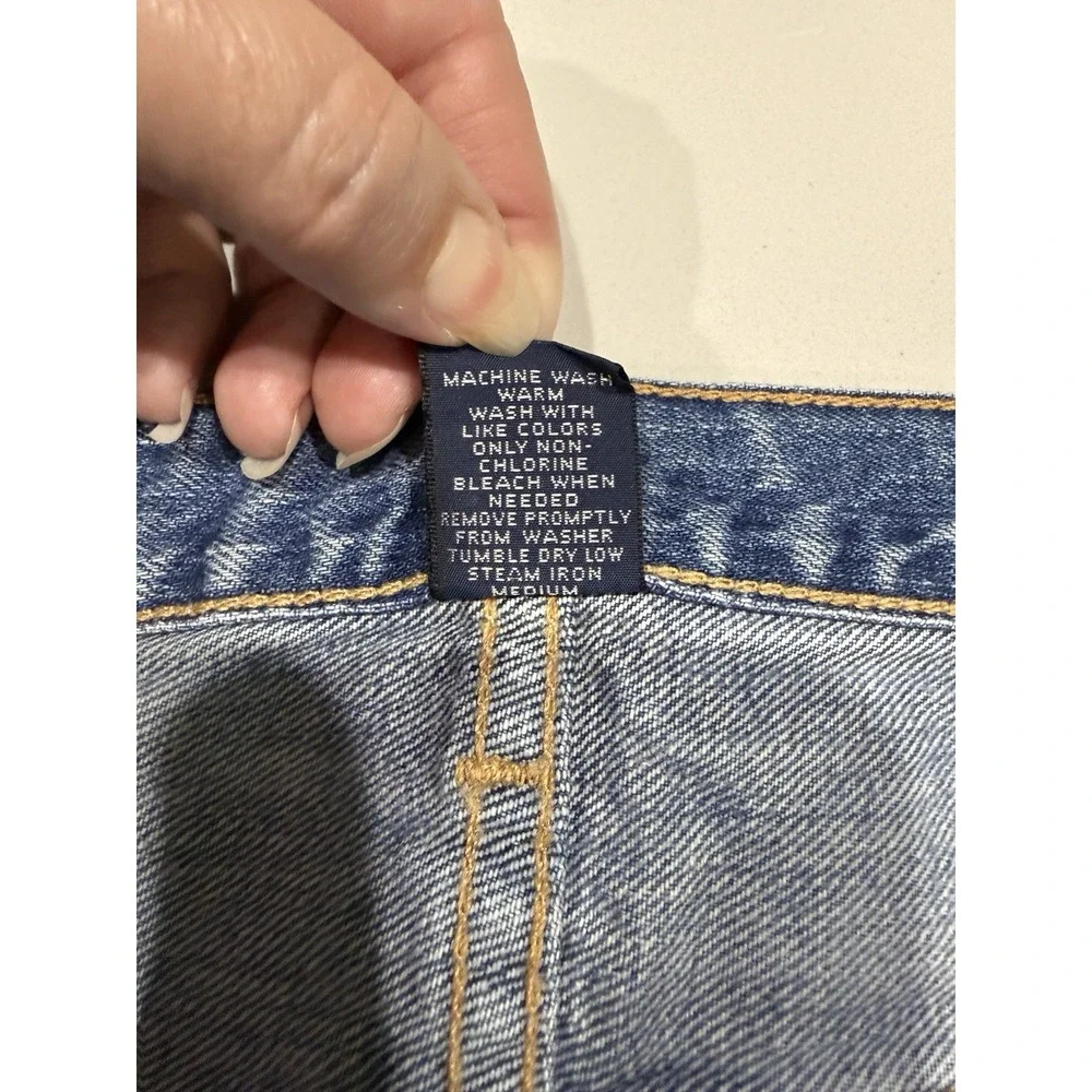 Polo Ralph Lauren Jeans Mens 38x30‎ Blue Medium Wash Straight Leg Preppy